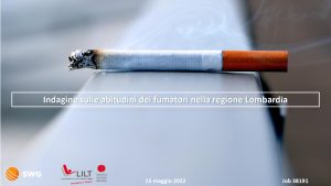 Indagini sulle abitudini dei fumatori in Lombardia