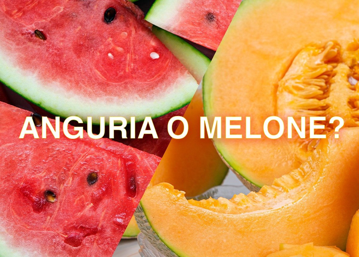 Anguria e melone, la frutta dell’estate