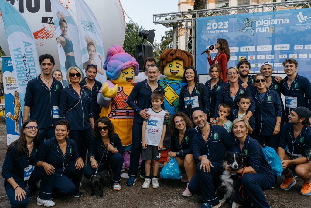 Pigiama Run 2023 Milano con LEGO