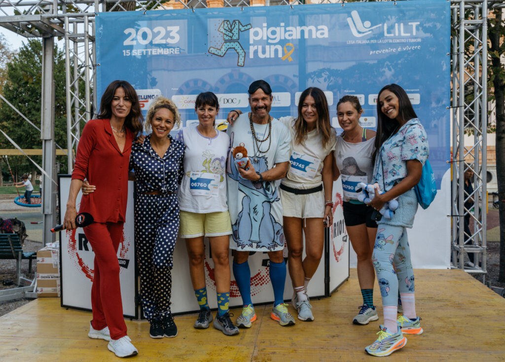 Pigiama Run 2023 Milano Amici e Testimonial