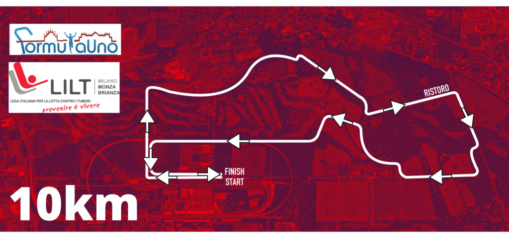 Marcia Formula Uno 2024 - Percorso 10 km