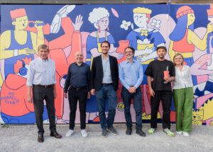 Vivere bene, senza fumo: un murale per Milano