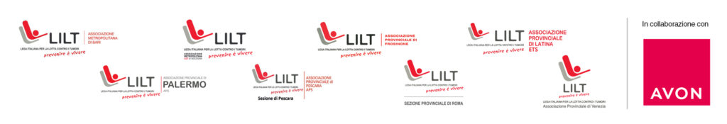 LILT aderenti all'iniziativa con Avon 2026
